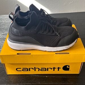 Carhartt Women’s  Black and White Sneakers
Comp toe